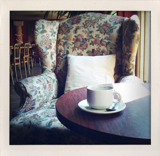 A coffee between sketching classes in Angel