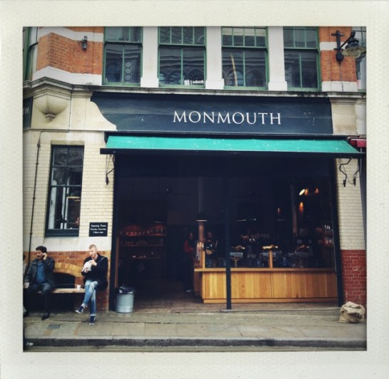 The Monmoth Coffee at the Borough Market