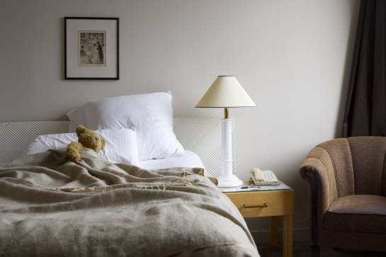 Only a few hours of (not really) shut eyes