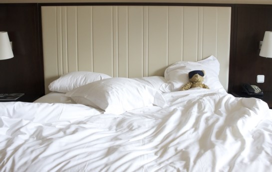 Too big of a bed for one