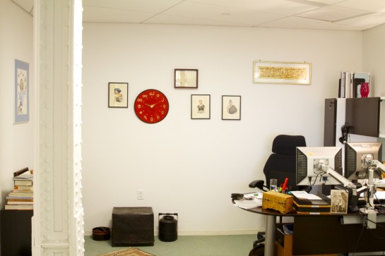 Visited with a colleague